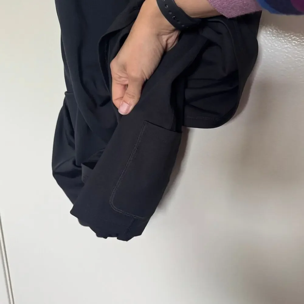 Girlfriend Collective Naomi Workout Dress in Black Size Medium - Picture 4 of 5